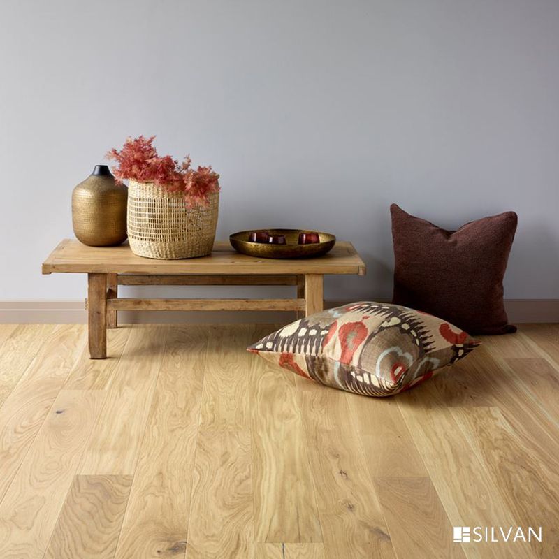 Parkett 1-stav Saga Eik Elegant Coconut